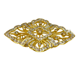 Diamond Brooch 750Yg Dia App 1.5ct 8.86Gm