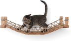 CatastrophiCreations Cat Bridge Wall-Mounted Play and Lounge Toy Cat Tree Tower Alternative for Pets