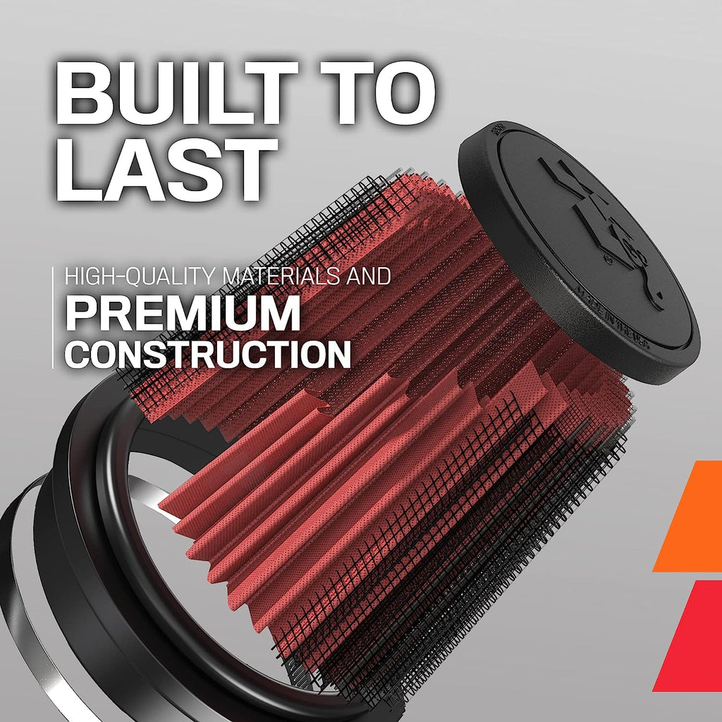 K&N Universal ClampOn Air Filter RC5135 Round Tapered