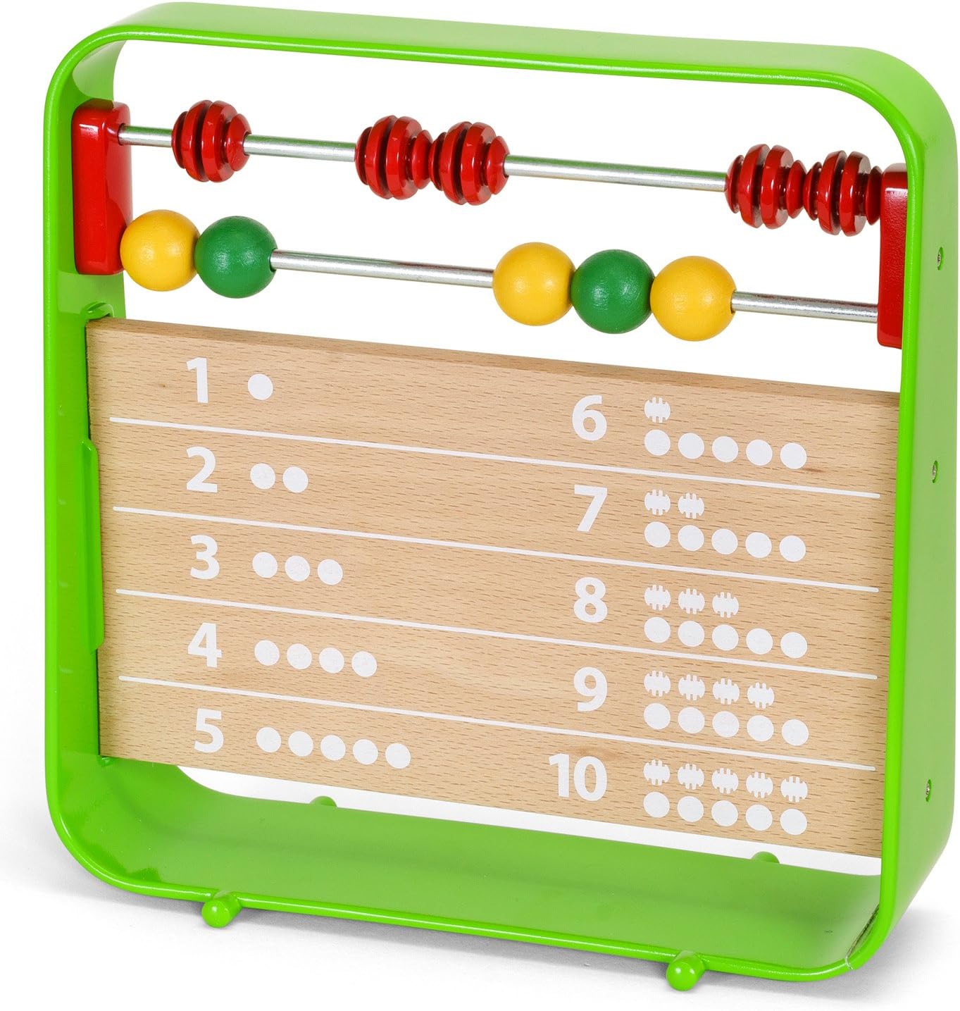 BRIO 30447 Abacus with Clock Preschool Toy