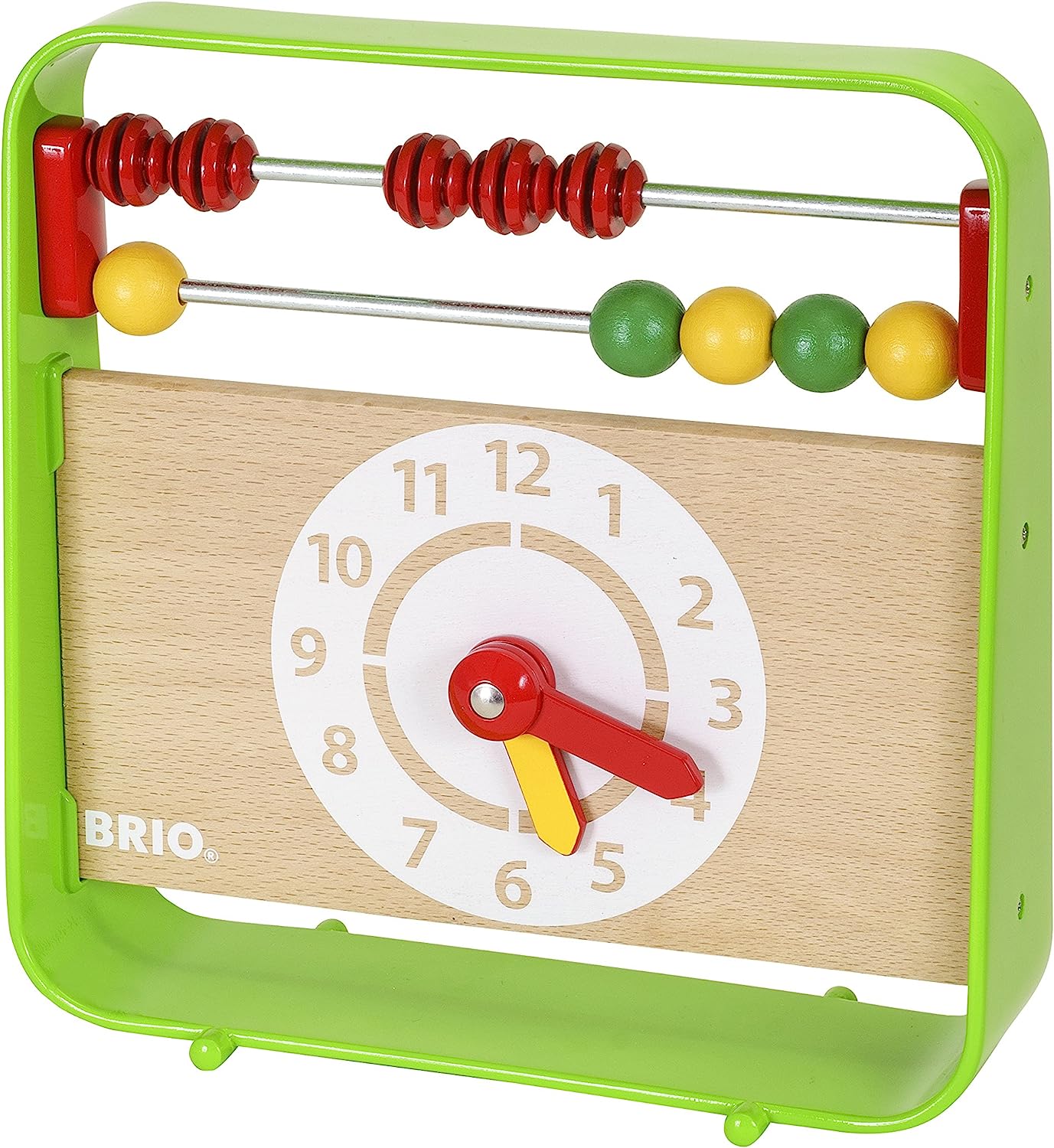 BRIO 30447 Abacus with Clock Preschool Toy Secondary image