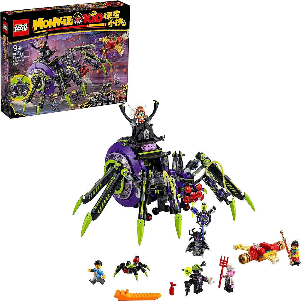 LEGO Monkie Kid 80022 Spider Queens Arachnoid Base