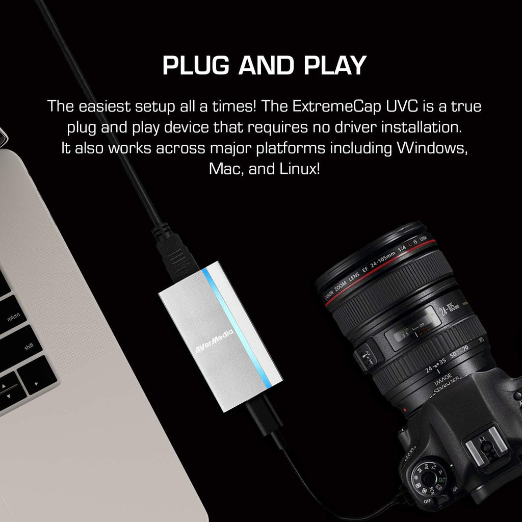 AVerMedia BU110 Video Capture HDMI to USB3.0 Converter