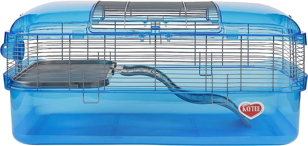 Kaytee 100533441 CritterTrail Super Habitat for Small Animals Blue