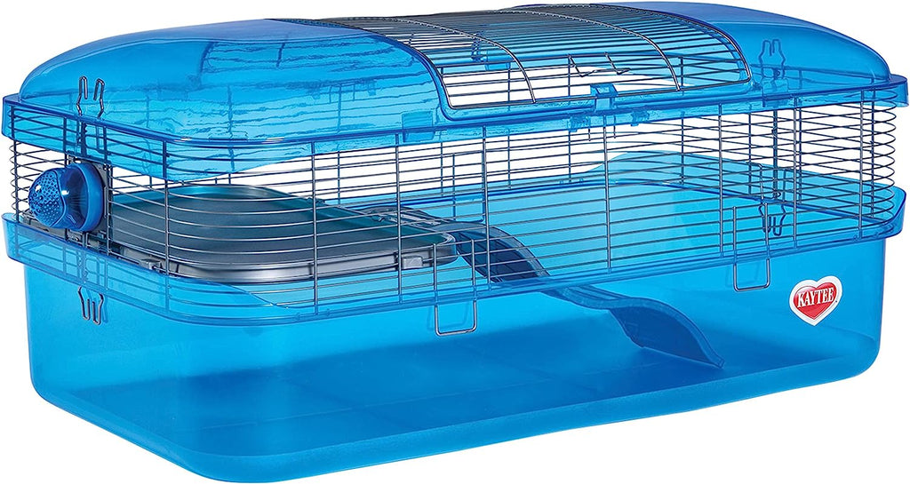 Kaytee 100533441 CritterTrail Super Habitat for Small Animals Blue