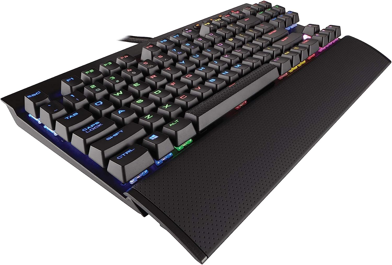 Corsair CS-CH-9110014-NA K65 RGB Rapidfire Compact Wired Mechanical Gaming Keyboard, Cherry MX Speed Main image