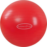 BalanceFrom Anti-Burst and Slip Resistant Exercise Ball Yoga Ball Fitness Ball Birthing Ball with Quick Pump, 2,000-Pound Capacity