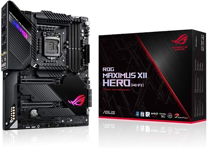 ASUS ROG MAXIMUS XII HERO WIFI Z490 Gaming Motherboard Main image