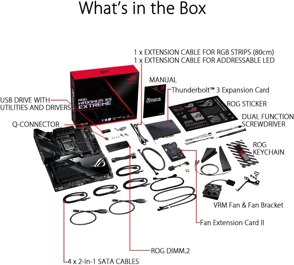 Asus ROG Maximus XII Extreme Z490 Motherboard