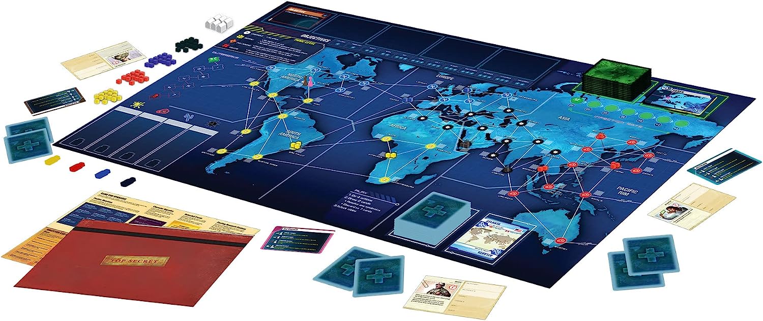 ZMan Pandemic Legacy Season 1 Red Edition Board Game