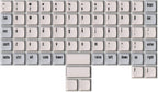DROP XDA Canvas Keycap Set for Ortho Keyboards 64 Keys