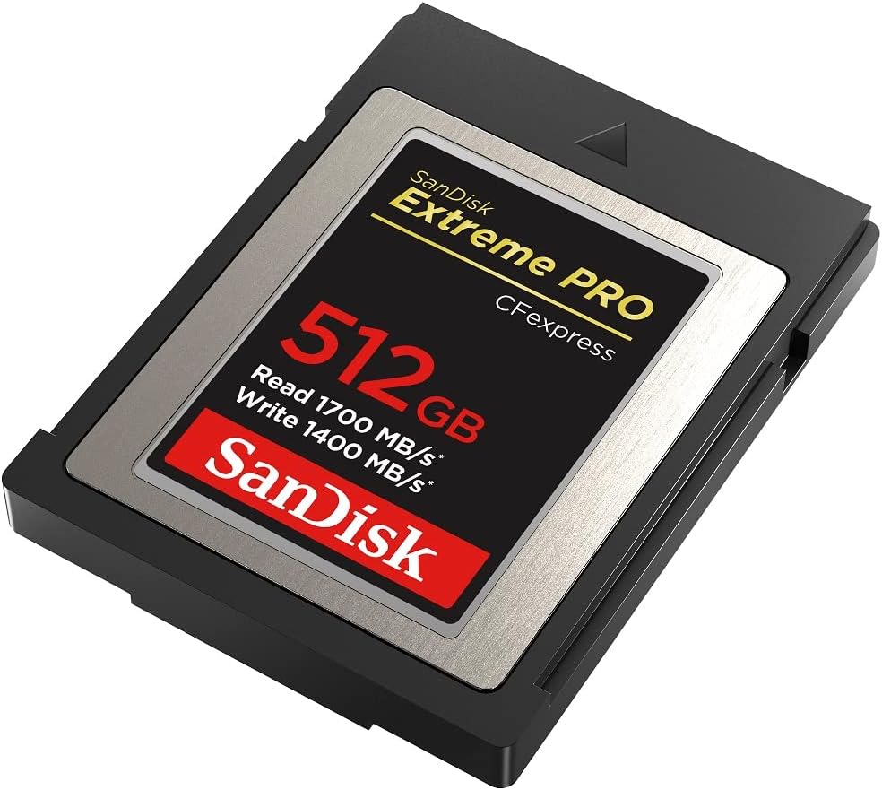 Sandisk SDCFE-512G-GN4NN Extreme Pro CFexpress Type B Memory Card 512GB