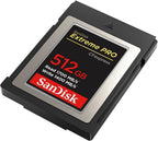 Sandisk SDCFE-512G-GN4NN Extreme Pro CFexpress Type B Memory Card 512GB