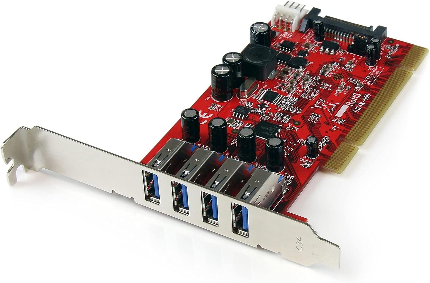 StarTech.com 4 Port PCI SuperSpeed USB 3.0 Adapter Card Secondary image