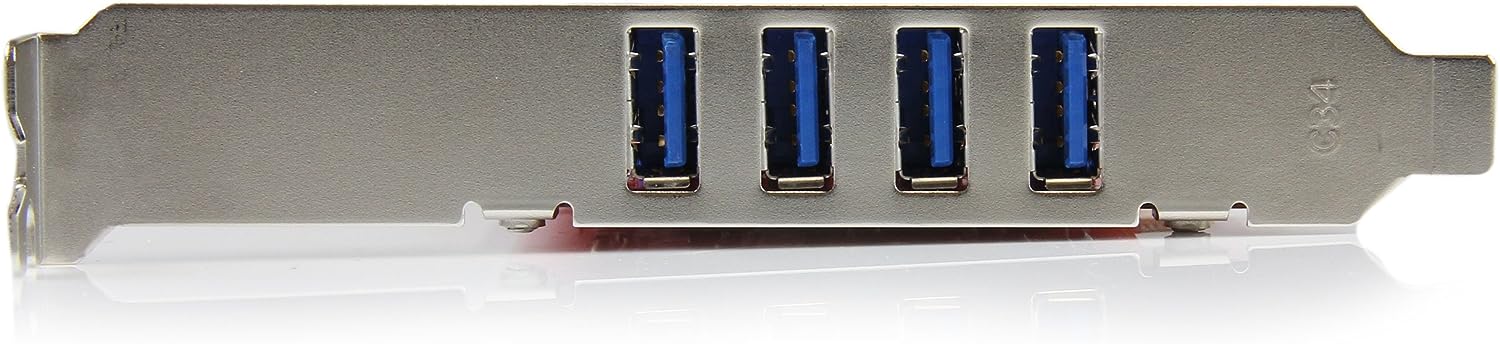 StarTech.com 4 Port PCI SuperSpeed USB 3.0 Adapter Card