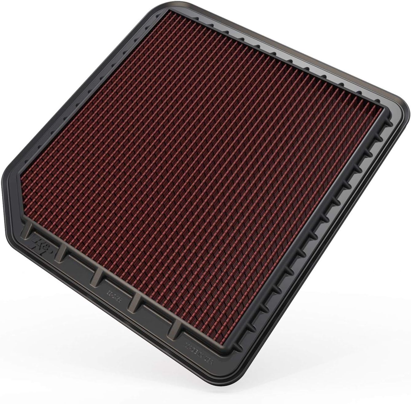 K&N Engine Air Filter High Performance Premium Washable Replacement Car Air Filter Compatible with 2012 to 2019 Nissan Infiniti V8 5.6 L Armada Patrol QX80 QX56 33-2456 Main image