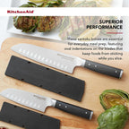 KitchenAid Santoku Knife 2Pc Set 7in And 5in