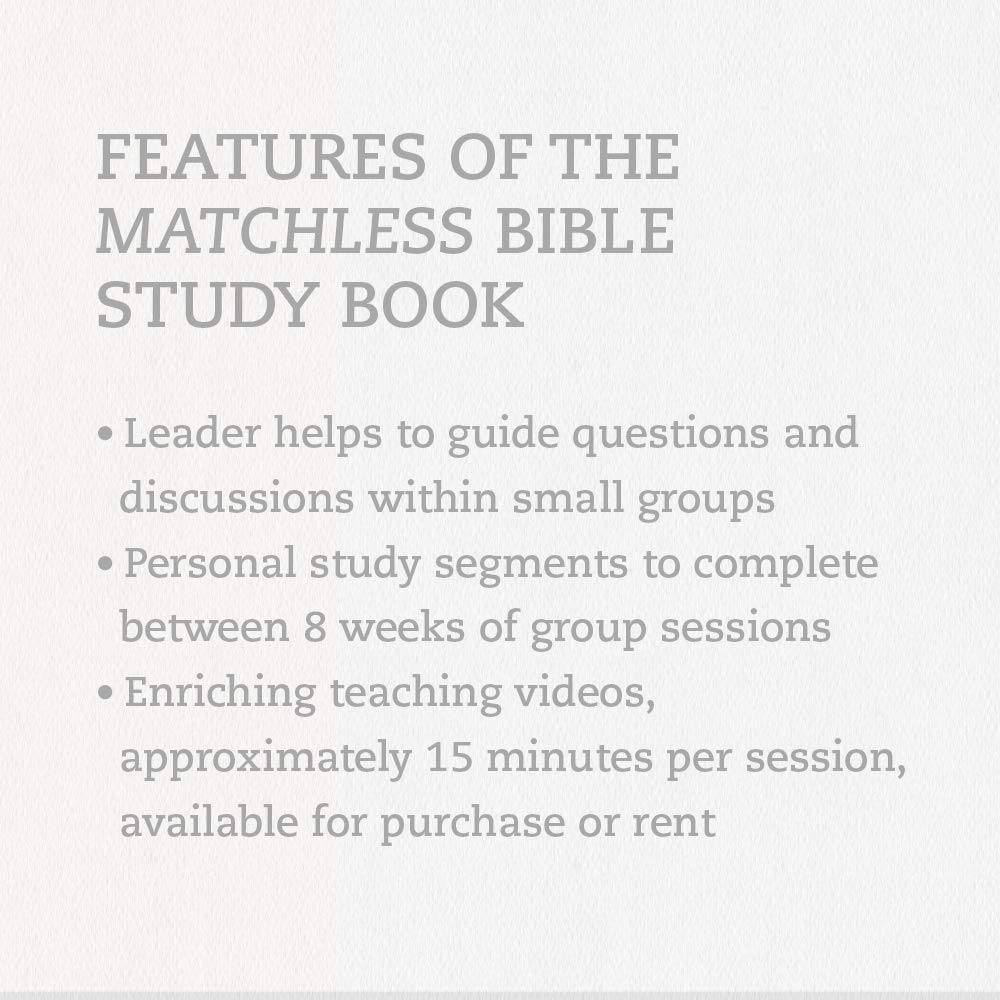 Angie Smith Matchless: The Life and Love of Jesus Paperback