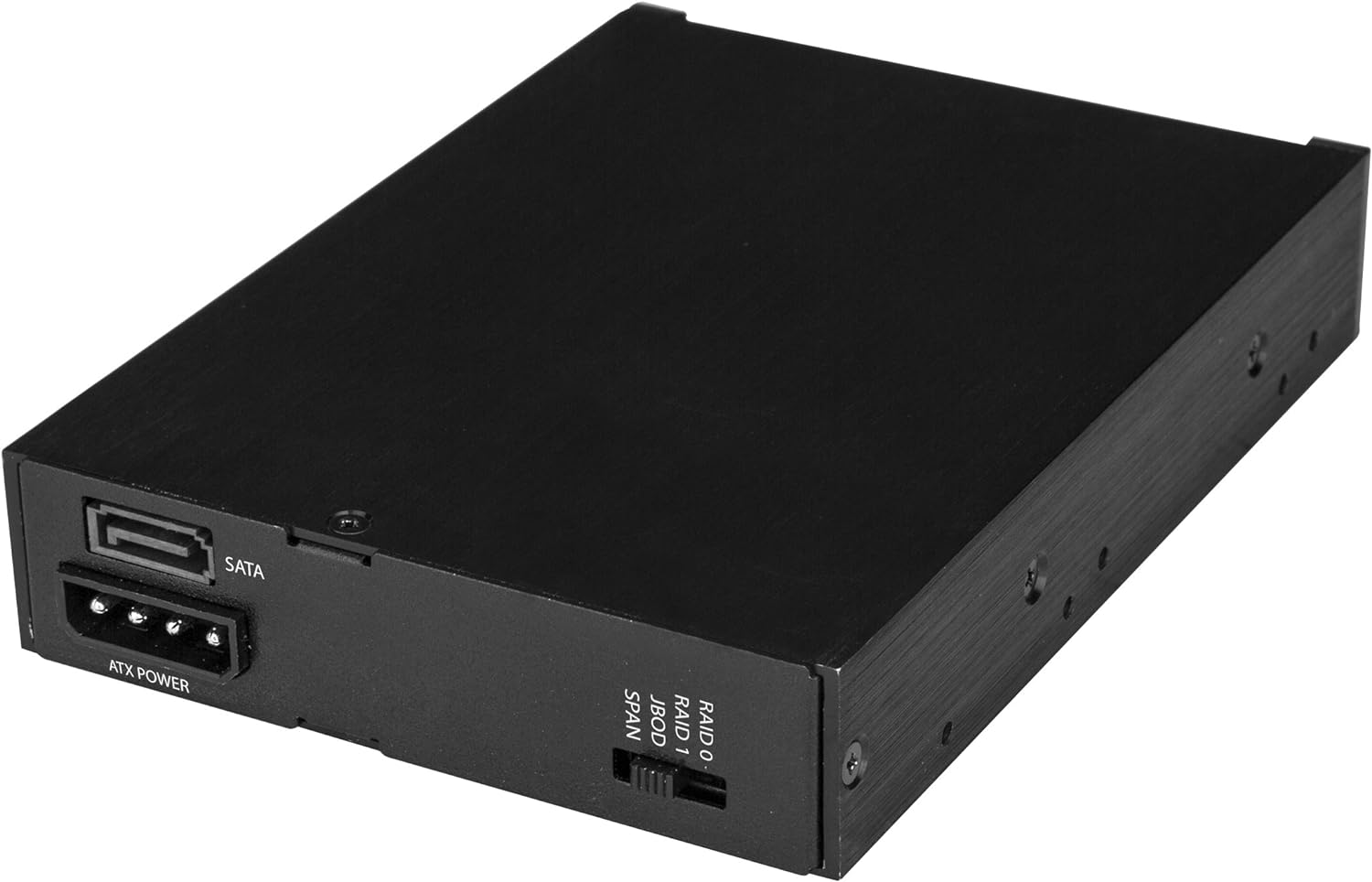 Dual-Bay 2.5” SATA SSD / HDD Rack for 3.5” Bay - Trayless - RAID