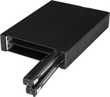 StarTech.com HDD Rack Dual Bay 2.5in SATA Rack for 3.5in Bay Trayless RAID