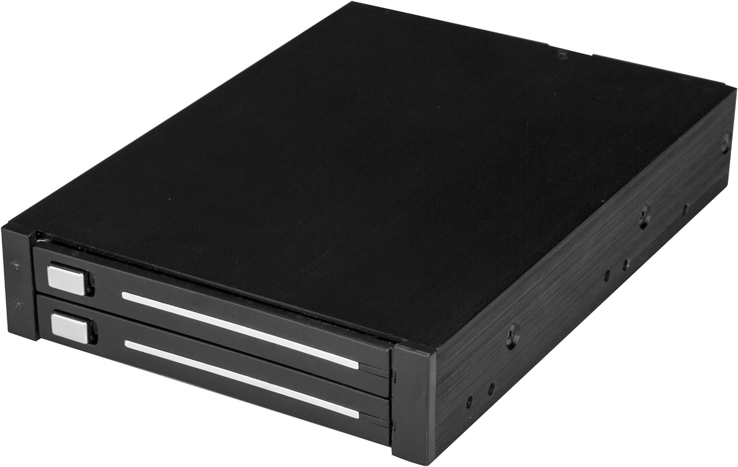 StarTech.com HDD Rack Dual Bay 2.5in SATA Rack for 3.5in Bay Trayless RAID Main image