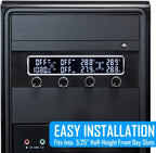 Kingwin FPX-008 Fan Controller 4 Channel With LED