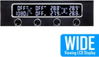 Kingwin FPX-008 Fan Controller 4 Channel With LED