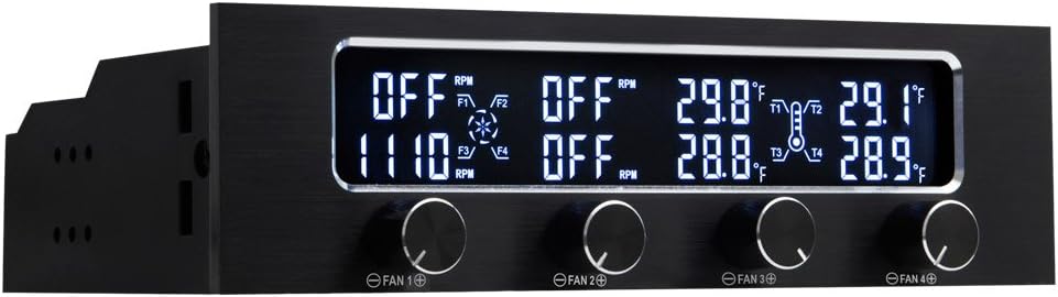 Kingwin FPX-008 Fan Controller 4 Channel With LED Main image
