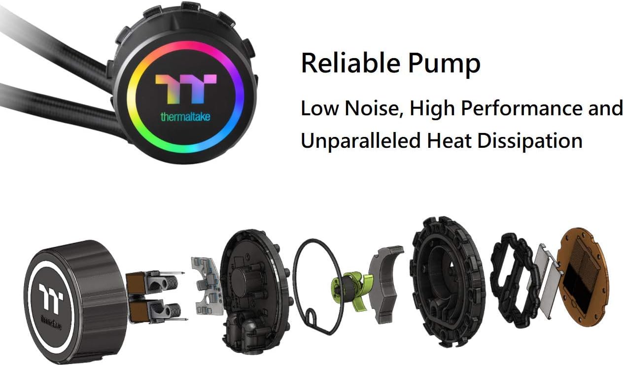 Thermaltake Floe DX 360mm CPU Liquid Cooler CL-W256-PL12SW-B Secondary image