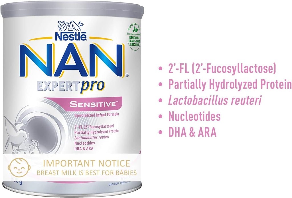 Nestlé NAN Expert Pro Stage 1 Sensitive Baby Formula 800g