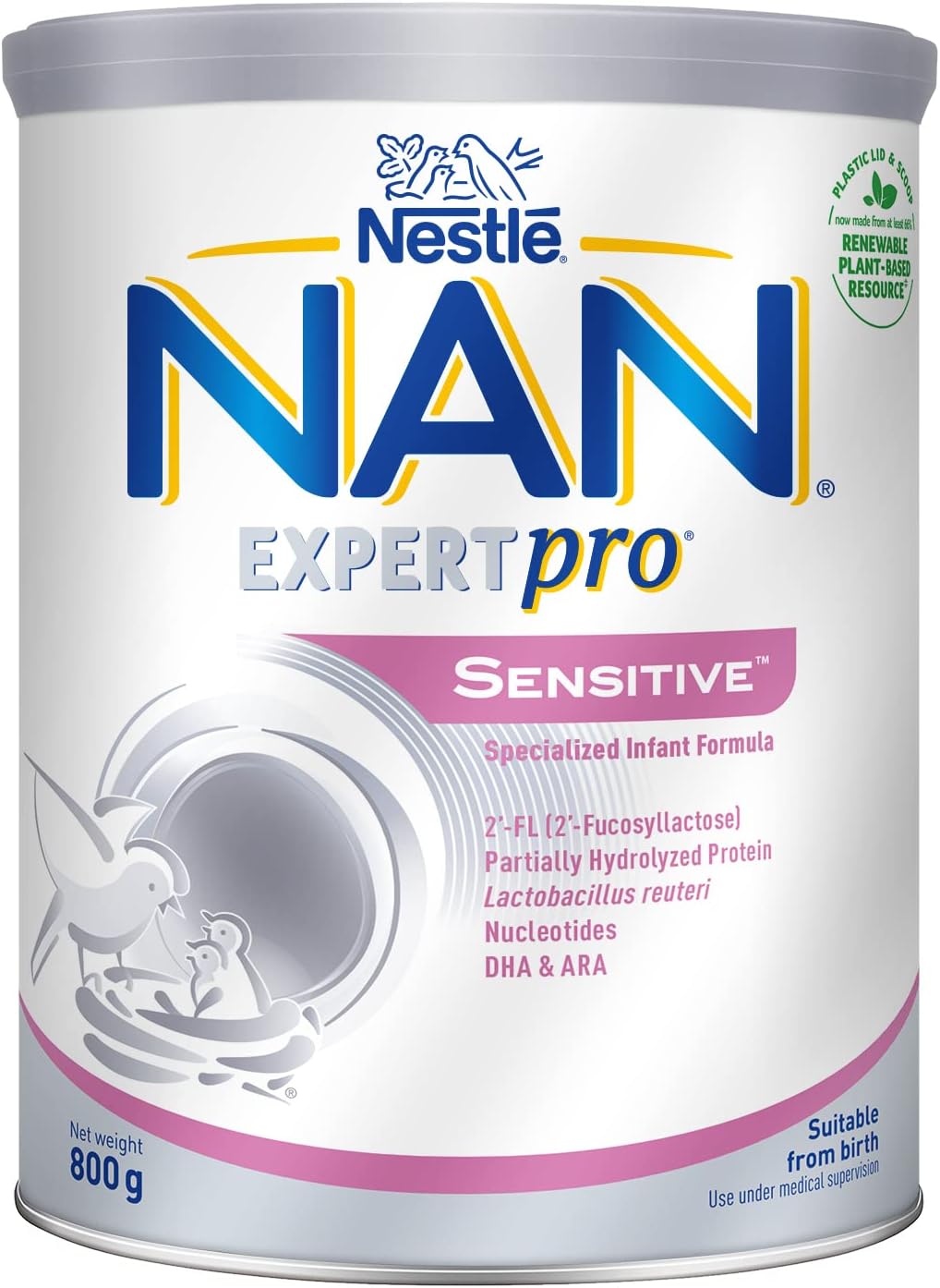 Nestlé NAN Expert Pro Stage 1 Sensitive Baby Formula 800g Secondary image