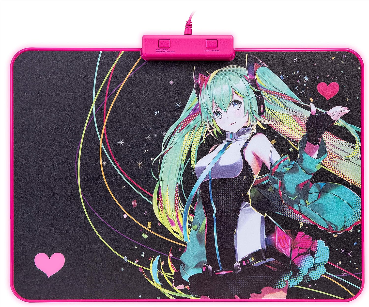 Thermaltake Tt Esports Draconem RGB Hatsune Miku Edition Gaming Mouse Pad Main image
