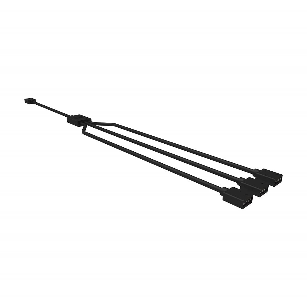 Cooler Master R4-ACCY-RGBS-R2 Universal RGB 1-to-3 Splitter Cable for LED Strap Black 58cm Secondary image