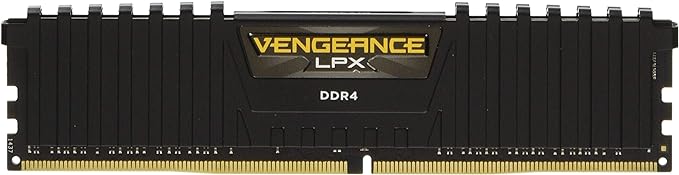 Corsair Vengeance LPX 4GB 1x4GB DDR4 DRAM 2400MHz C16 Memory Kit Black Main image
