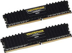 Corsair Vengeance LPX 8GB 2x4GB DDR4 DRAM 2400MHz C14 Memory Kit Black