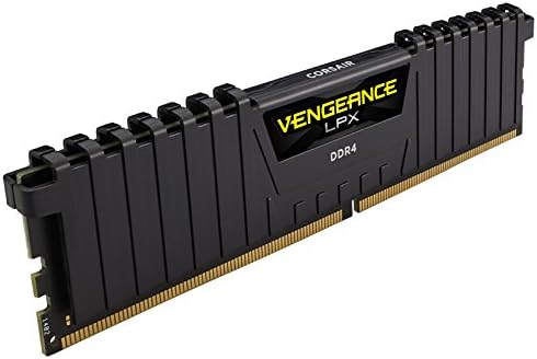 Corsair CMK32GX4M4Z2933C16 VENGEANCE LPX 32GB (4x8GB) DDR4 2933 (PC4-23400) C16 1.35V Desktop Memory - Black Main image