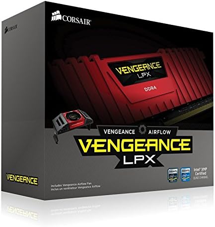 Corsair CMK16GX4M2K4600C19 VENGEANCE LPX 16GB (2x8GB) DDR4 4600 (PC4-36800) C19 PC Memory Black