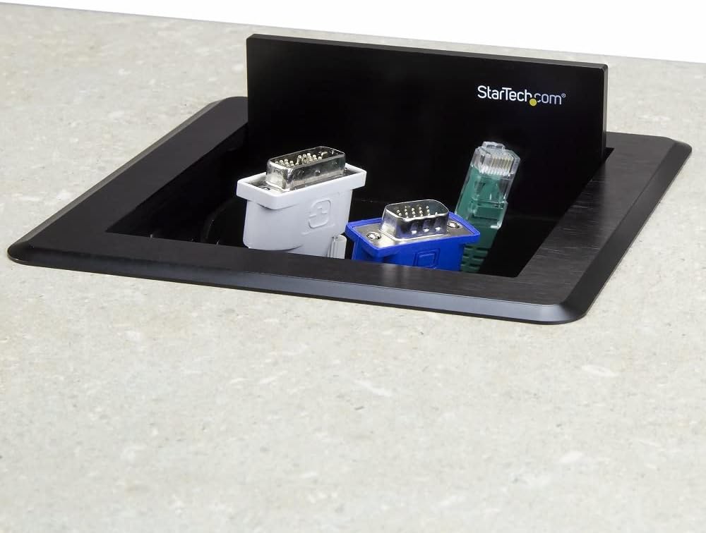StarTech.com Conference Table Cable Management Box