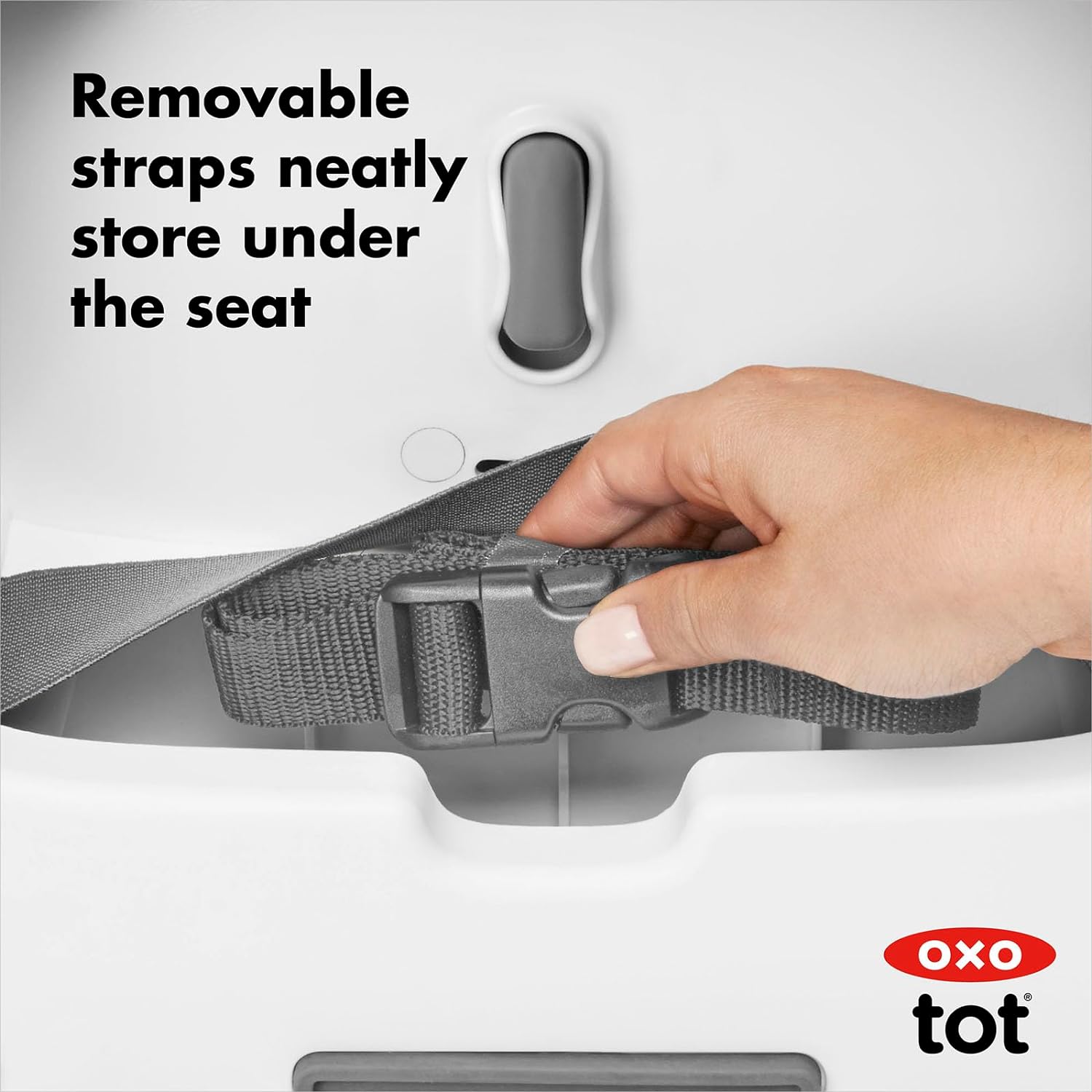 OXO Tot Nest Booster Seat With Straps