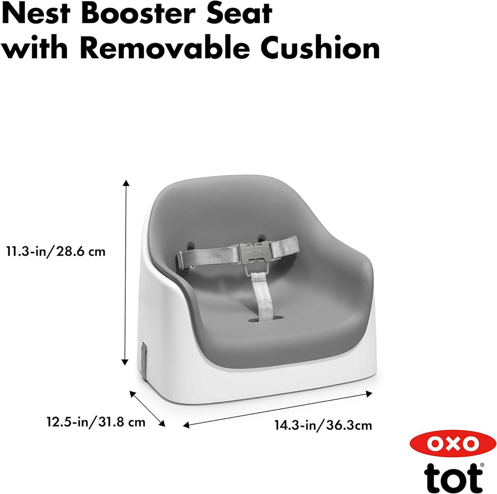 OXO Tot Nest Booster Seat With Straps