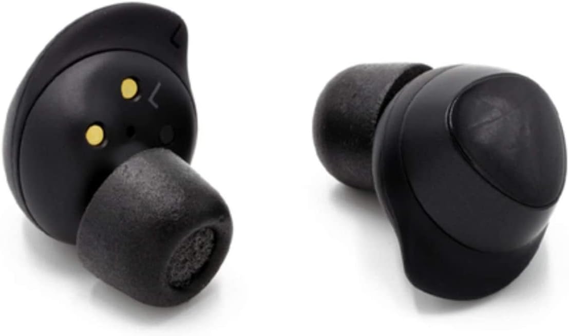 Comply TrueGrip Pro Memory Foam Replacement Earbud Tips For Samsung Galaxy Buds, Galaxy Buds+ True Wireless Earphones Medium 3 Pairs