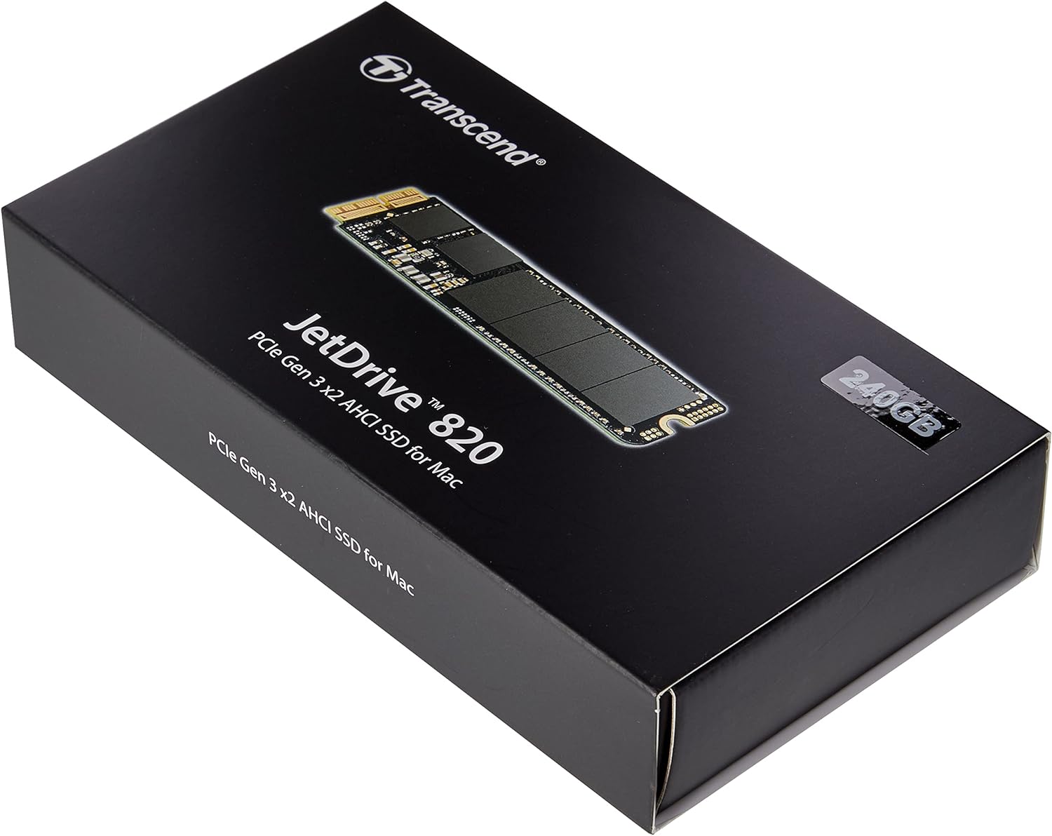 Transcend 240GB JetDrive 820 PCIe Gen3 x2 Solid State Drive TS240GJDM820 Main image